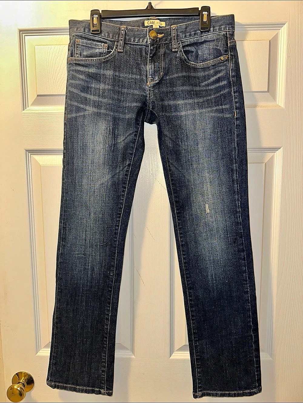 Women’s CAbi Straight Leg Denim Jeans - Size 6